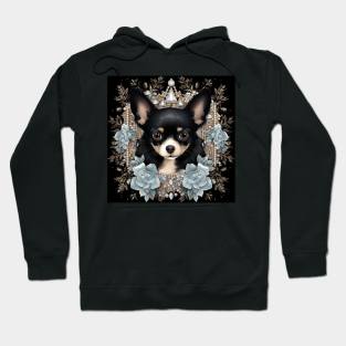 Black Cihihuahua Hoodie